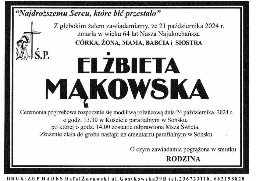 ELŻBIETA MĄKOWSKA
