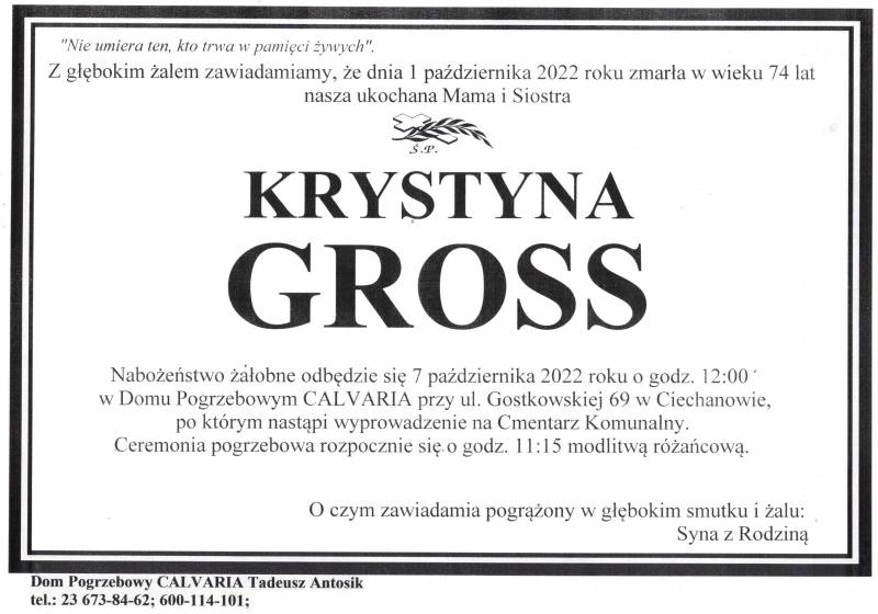 Krystyna Gross