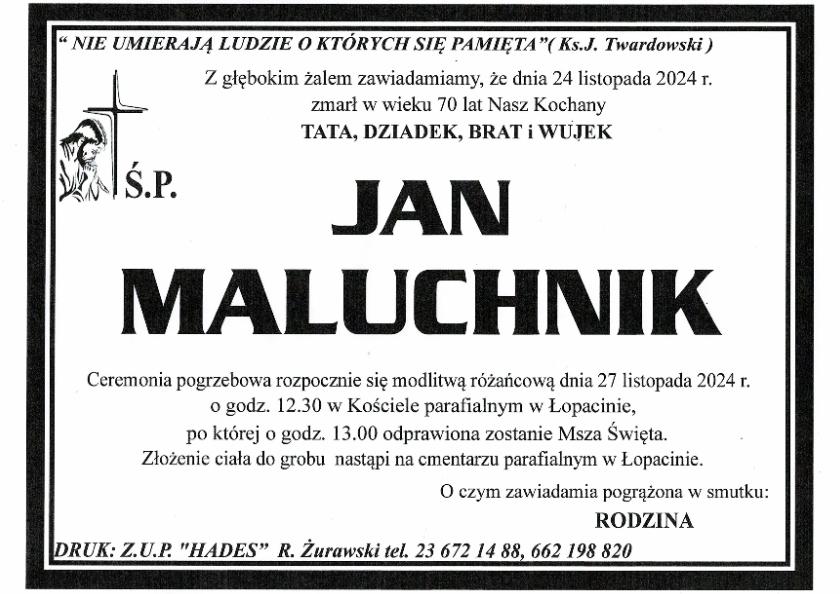 JAN MALUCHNIK
