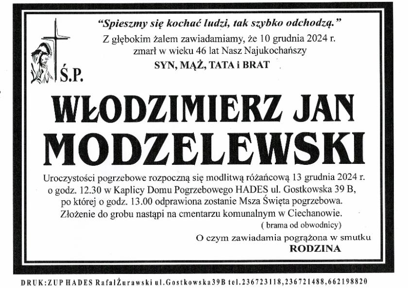 WŁODZIMIERZ JAN MODZELEWSKI