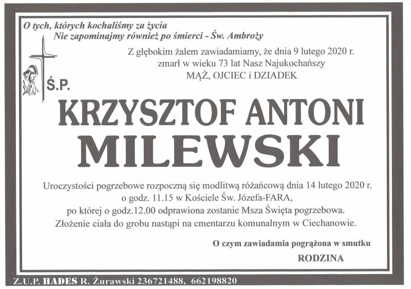 Krzysztof Antoni Milewski