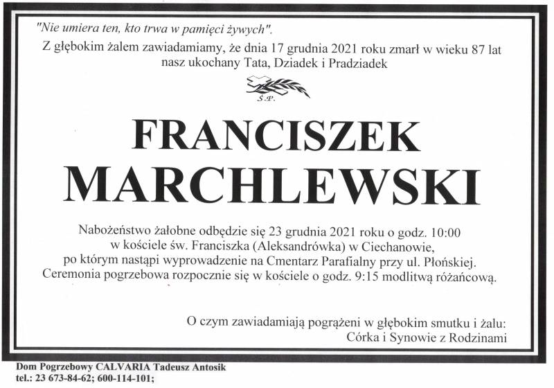 Franciszek Marchlewski