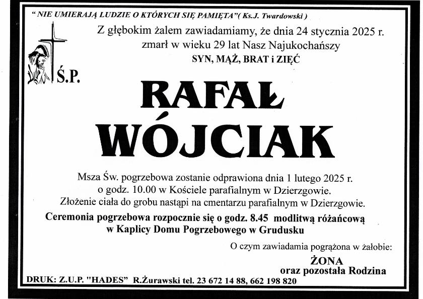 RAFAŁ WÓJCIAK