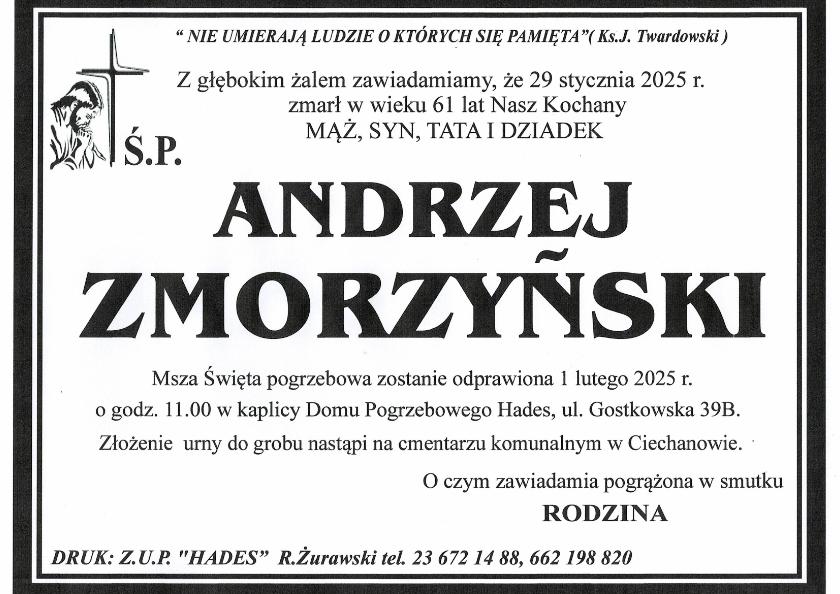 ANDRZEJ ZMORZYŃSKI