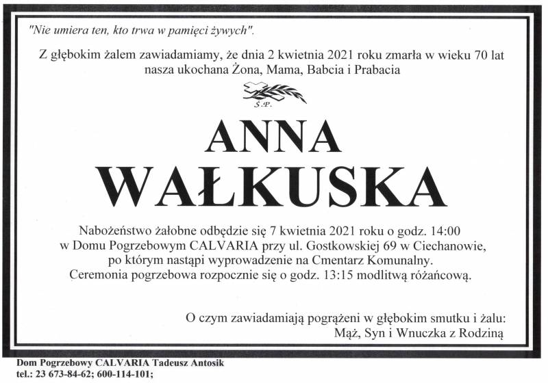 Anna Wałkuska