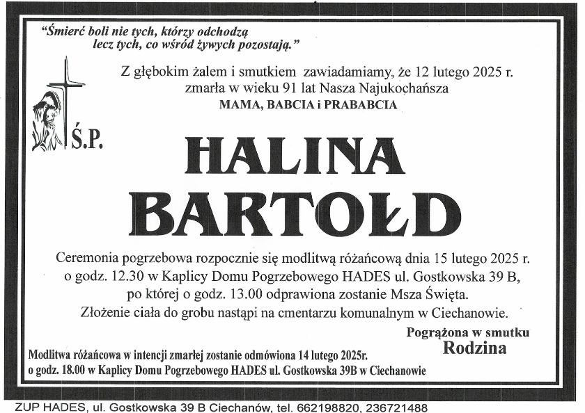 HALINA BARTOŁD 