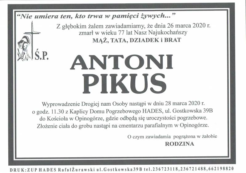 ANTONI PIKUS