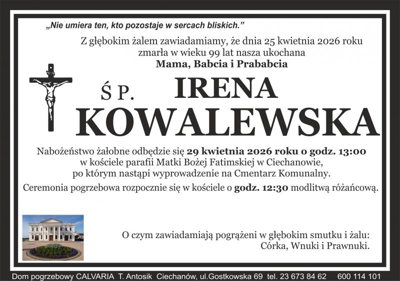 Irena Kowalewska