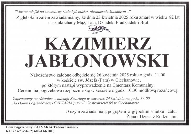 Kazimierz Jabłonowski