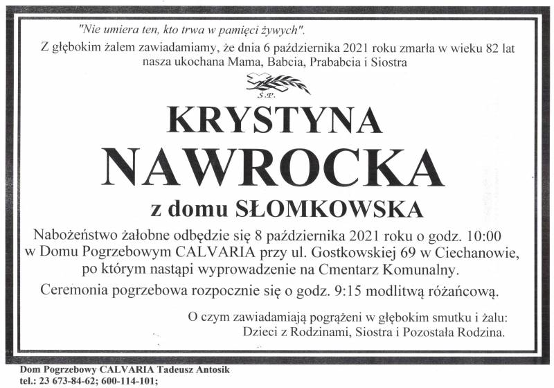 Krystyna Nawrocka