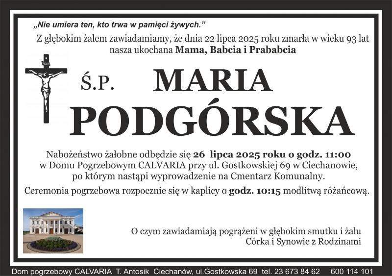 Maria Podgórska