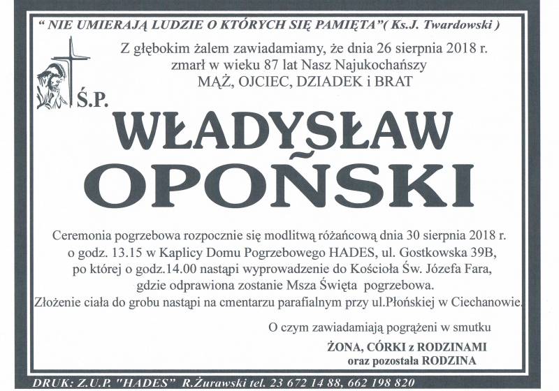 Władysław Opoński