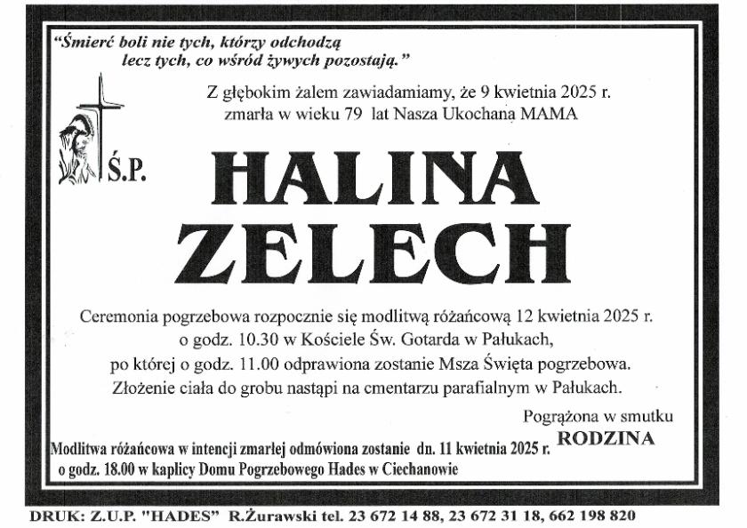 HALINA ZELECH