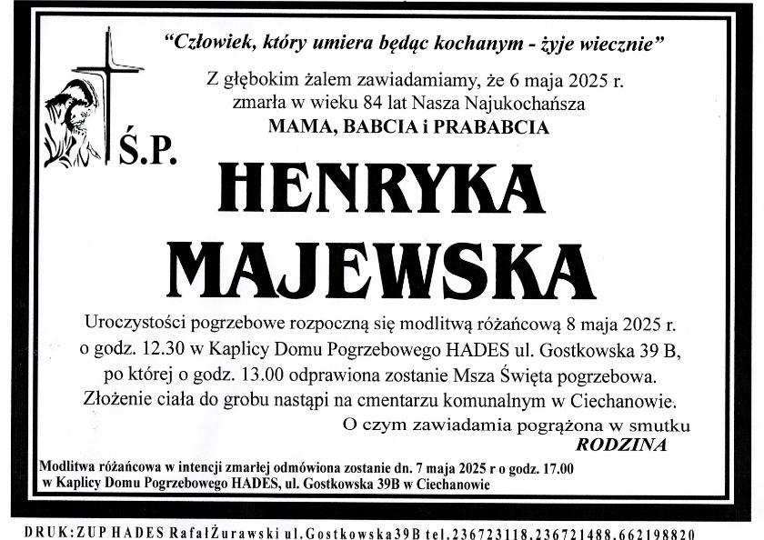 HENRYKA MAJEWSKA