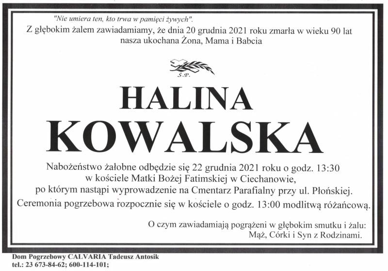 Halina Kowalska