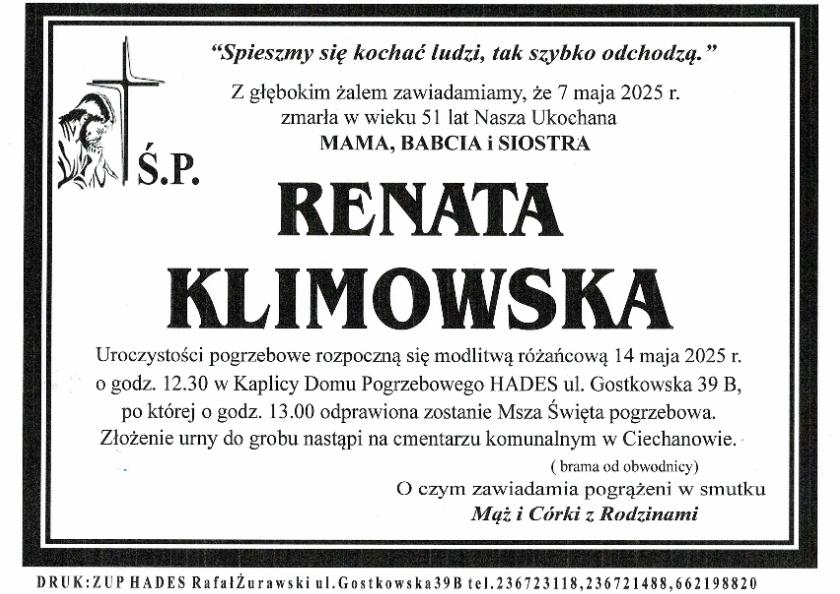 RENATA KLIMOWSKA