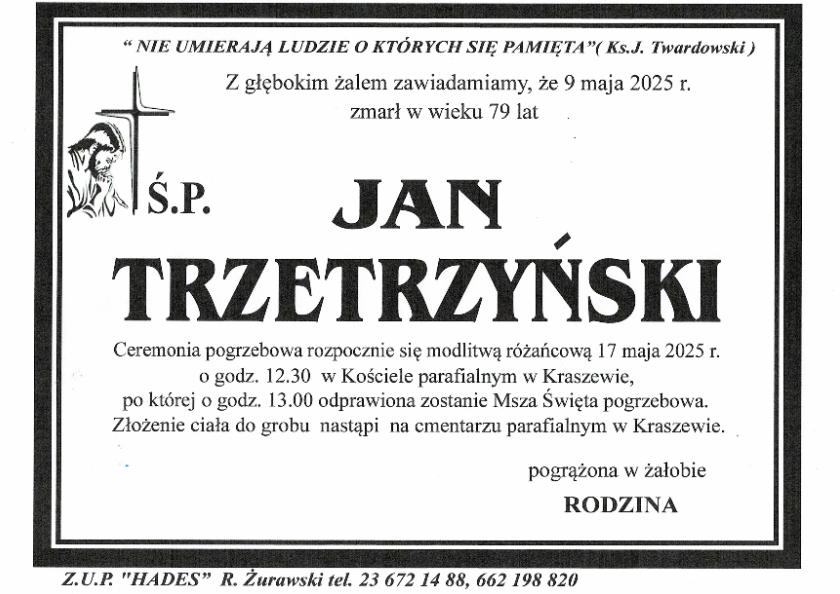 JAN TRZETRZYŃSKI