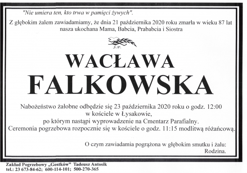 Wacława Falkowska
