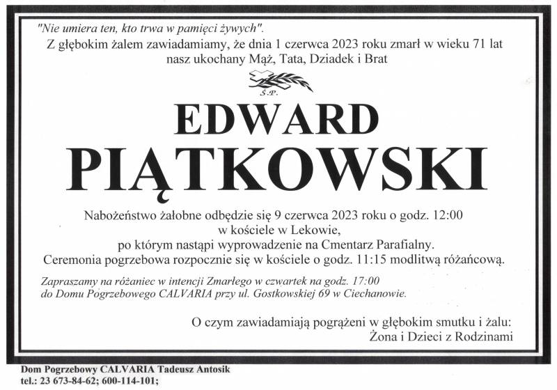 Edward Piątkowski