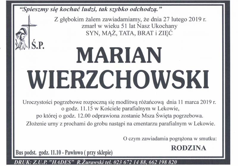 Marian Wierzchowski