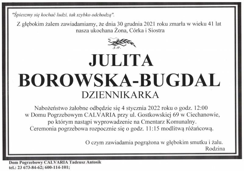 Julita Borowska-Bugdal