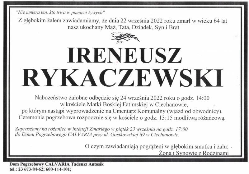 Ireneusz Rykaczewski