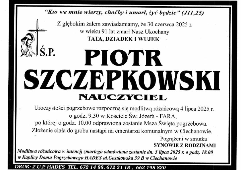 PIOTR SZCZEPKOWSKI