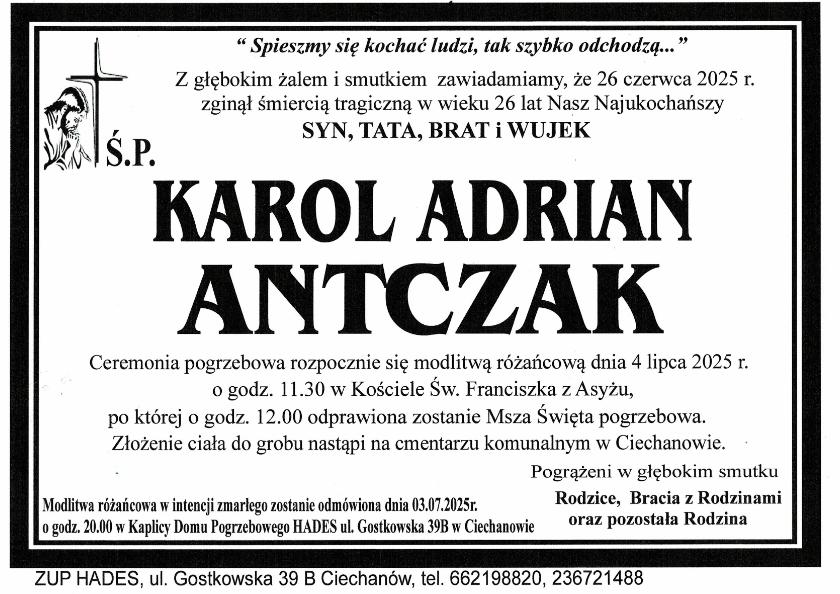 KAROL ADRIAN ANTCZAK