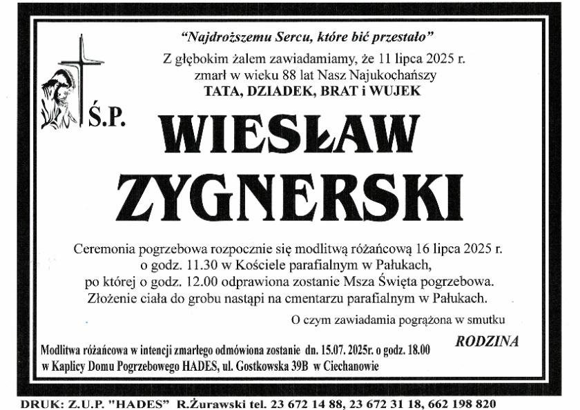 WIESŁAW ZYGNERSKI