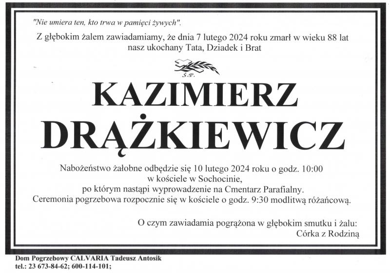 Kazimierz Drążkiewicz