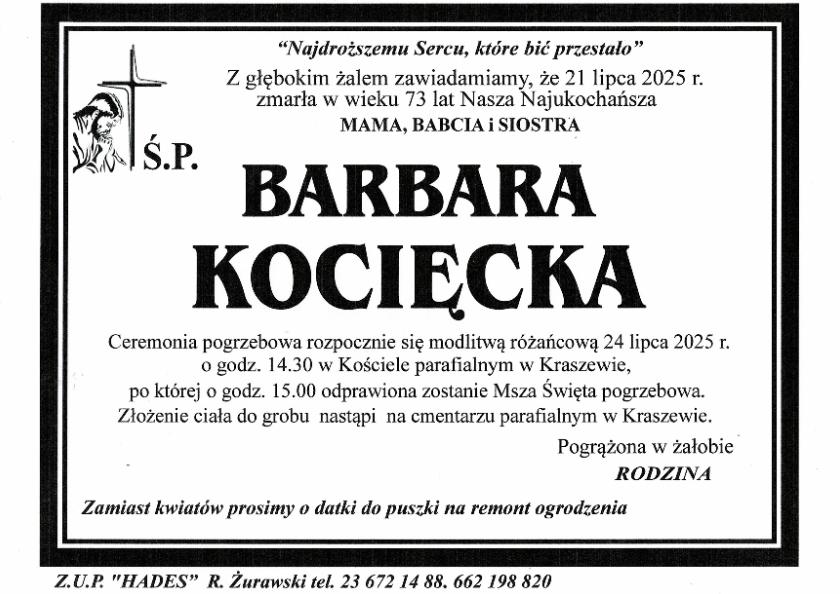 BARBARA  KOCIĘCKA