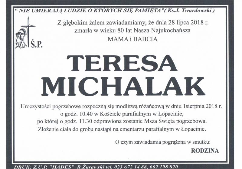 Teresa Michalak