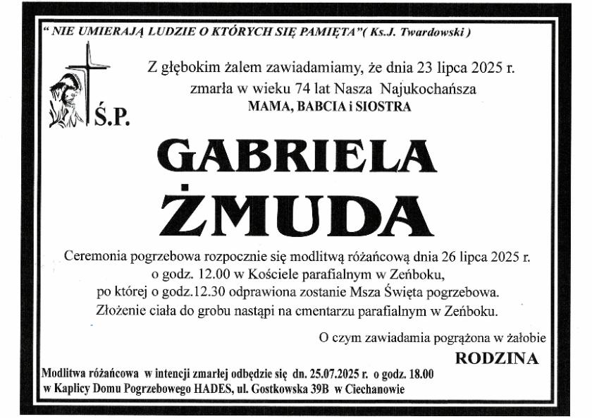 GABRIELA ŻMUDA