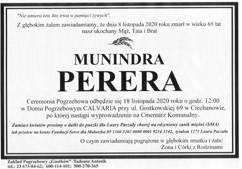 Munindra Perera