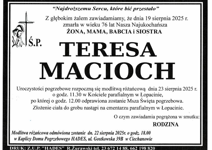 TERESA MACIOCH