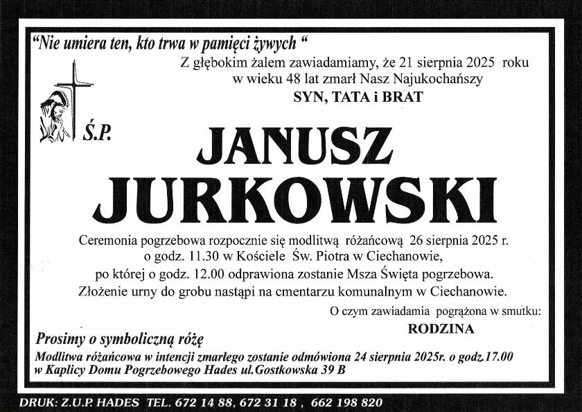 JANUSZ JURKOWSKI