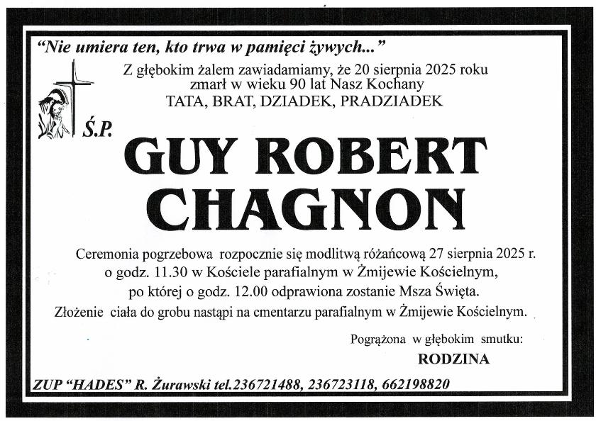 GUY ROBERT CHAGNON