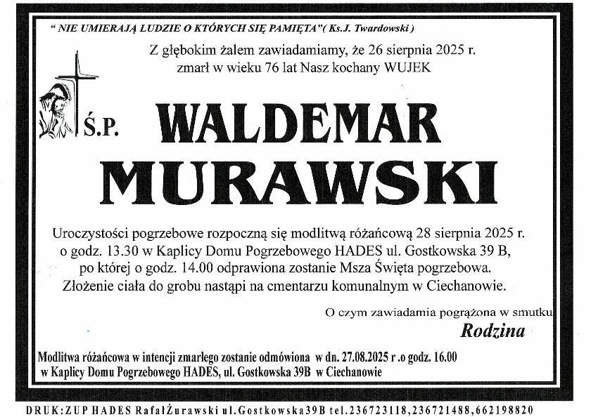 WALDEMAR MURAWSKI
