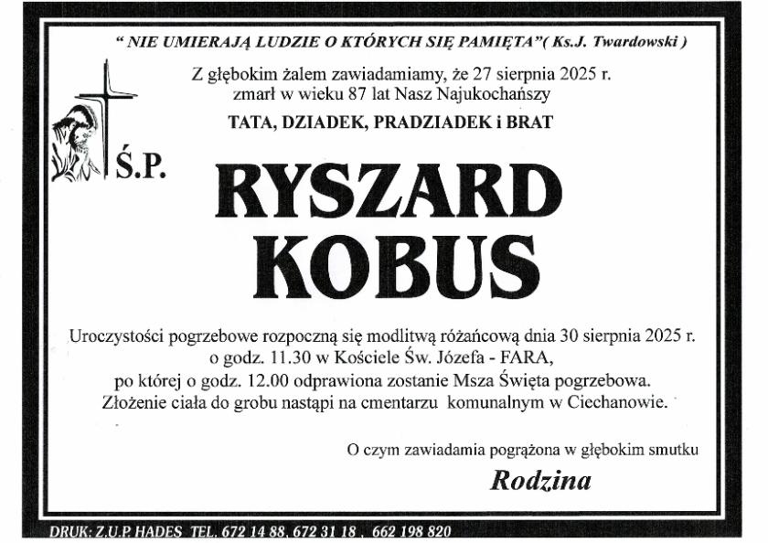 RYSZARD KOBUS