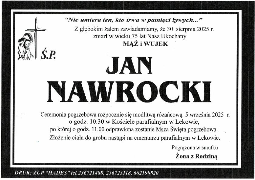 JAN NAWROCKI
