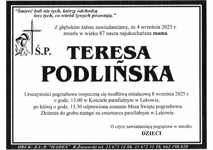 TERESA PODLIŃSKA