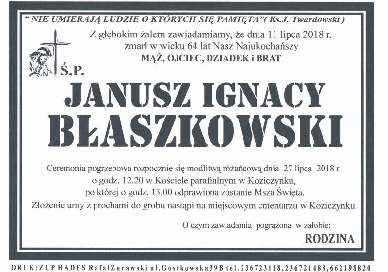 Janusz Ignacy Błaszkowski
