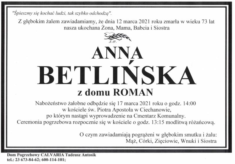 Anna Betlińska