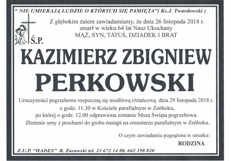 Kazimierz  Zbigniew Perkowski