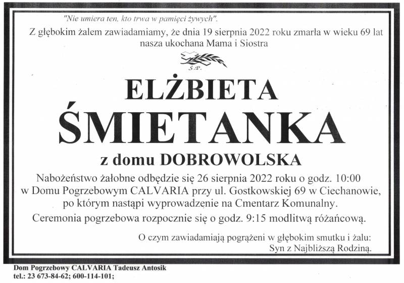 Elżbieta Śmietanka