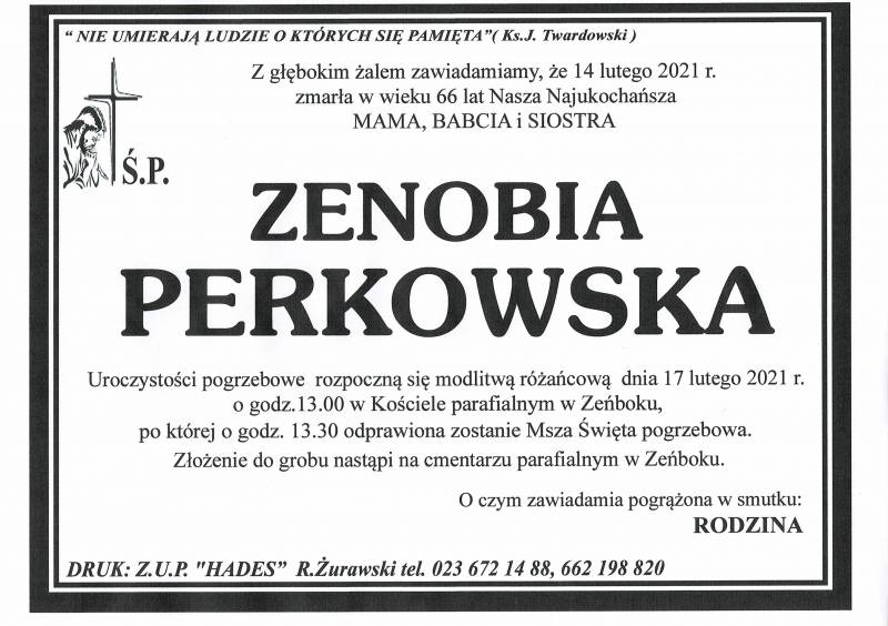 ZENOBIA PERKOWSKA