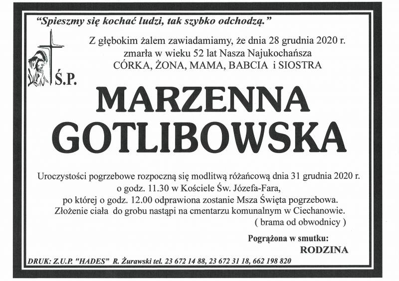 Marzenna Gotlibowska