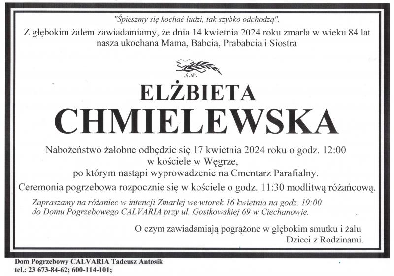 Elżbieta Chmielewska