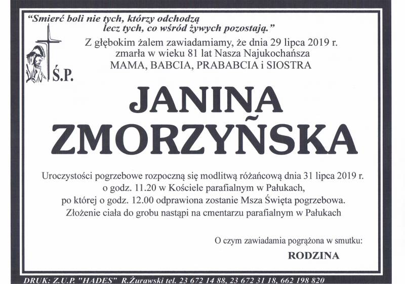 Janina Zmorzyńska