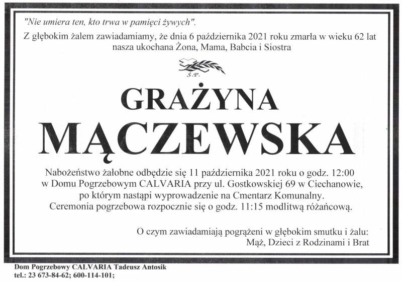 Grażyna Mączewska